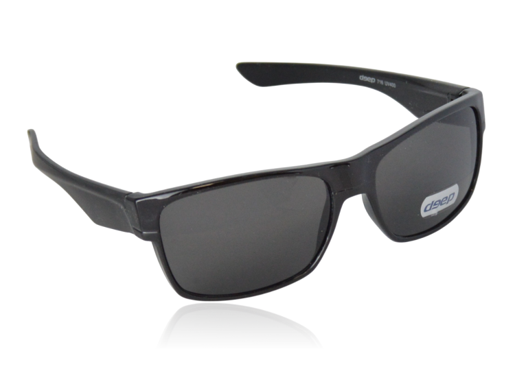 Okulary przeciwsłoneczne Deep 716 czarne