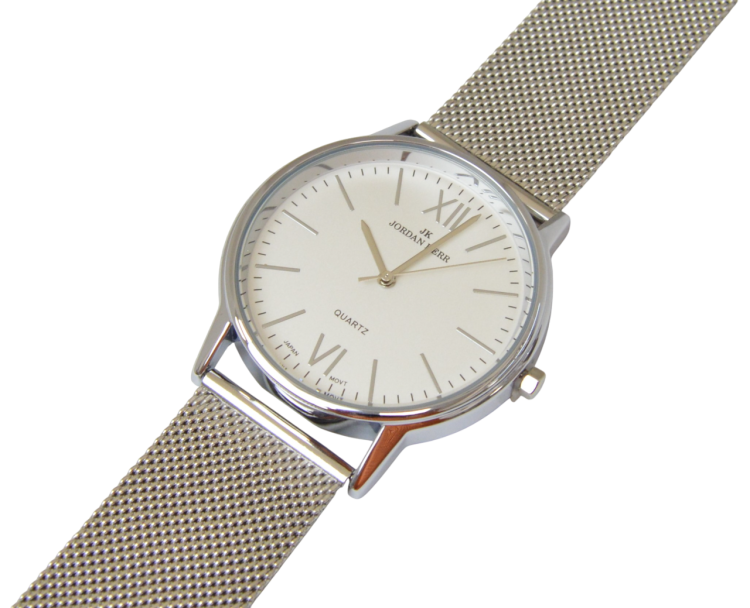 Zegarek męski Jordan Kerr I2016 silver mesh