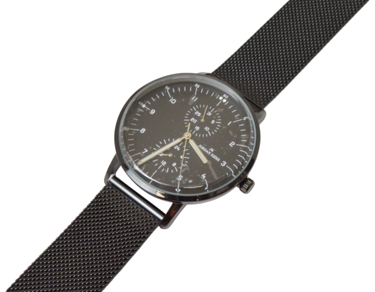 Zegarek męski Jordan Kerr P135W black mesh