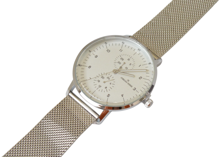 Zegarek męski Jordan Kerr P135W silver mesh