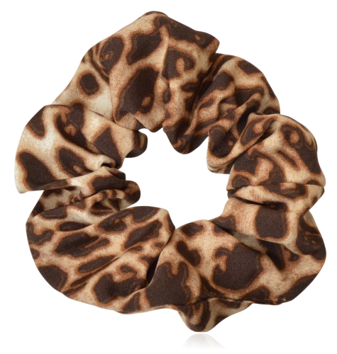 Gumka do włosów scrunchie panterka