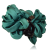 Klamra-Szczęka do Włosów z Kwiatem Butelkowa Zieleń